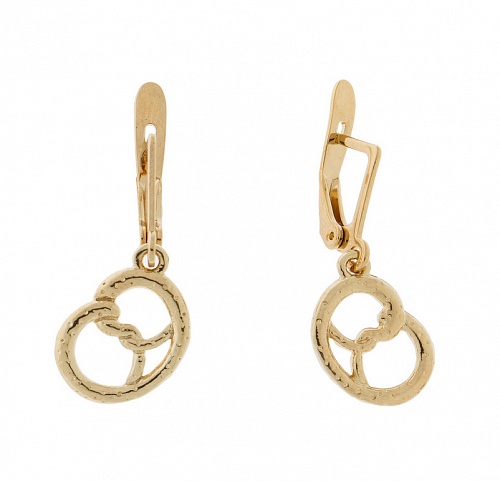 Серьги Бублик