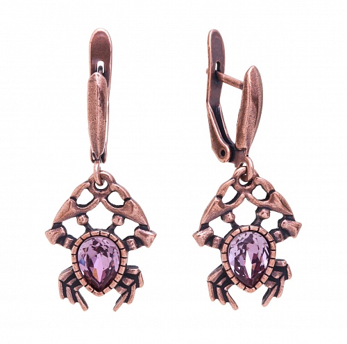 Серьги Крабус