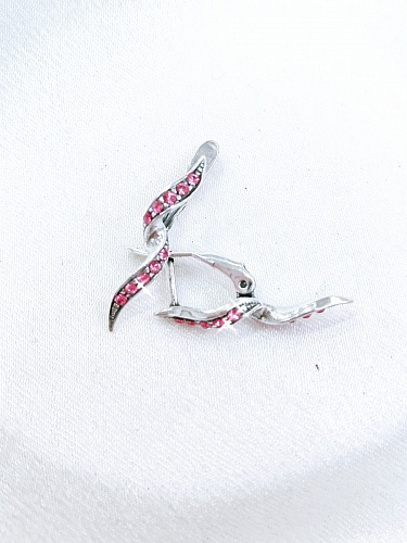 Серьги Бланманже