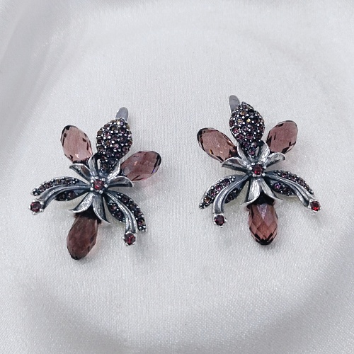 Серьги Онсидиум