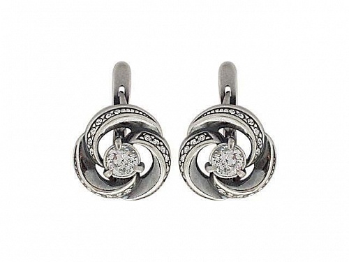 Серьги Фонтан