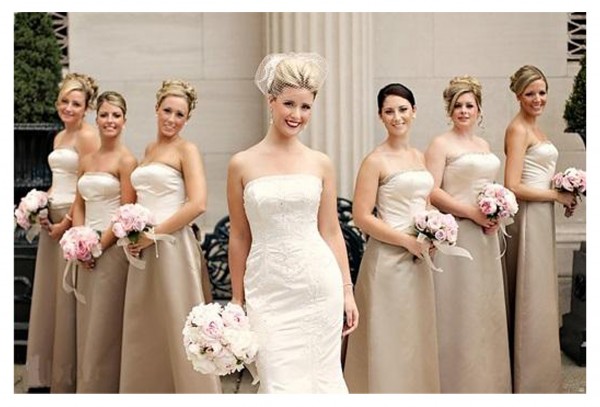 невеста с подружками