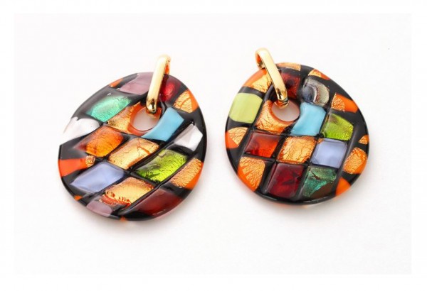 серьги из Муранского стекла