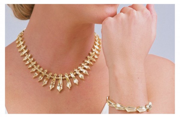 вечение украшения из золота