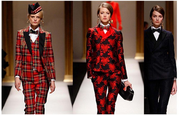 деловой стиль на показе мод