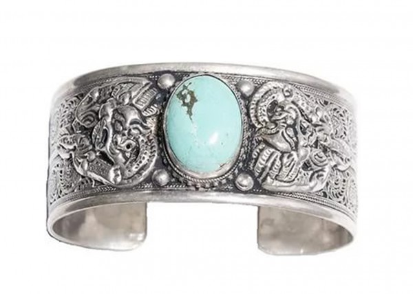 браслет из мельхиора