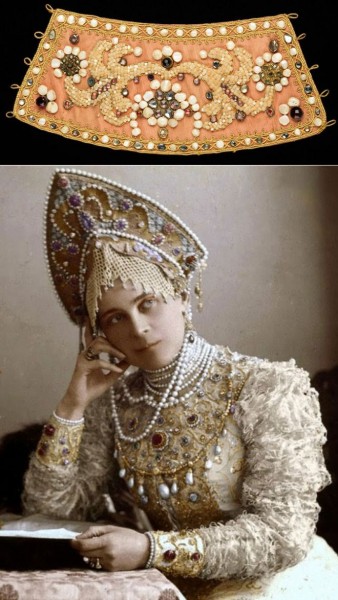 украшения на купчихе