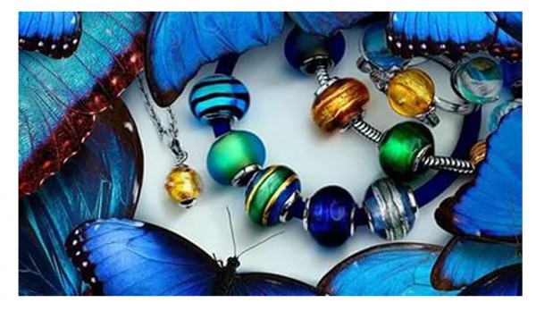 браслет из венецианского стекла