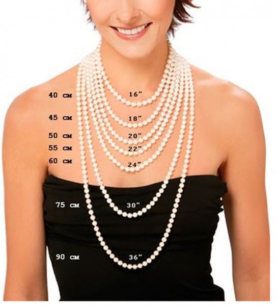 таблица подбора размеров бус