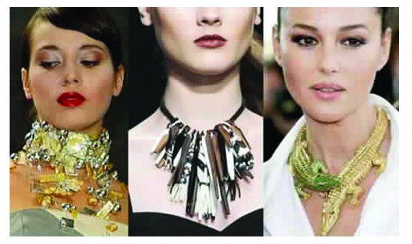 современные колье-пластроны