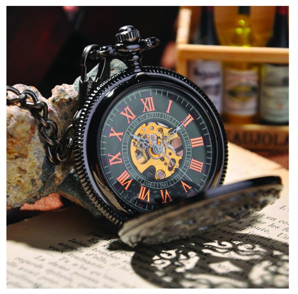 стимпанк карманные часы