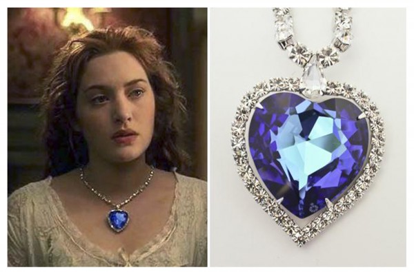 ожерелье Сердце океана из Титаника