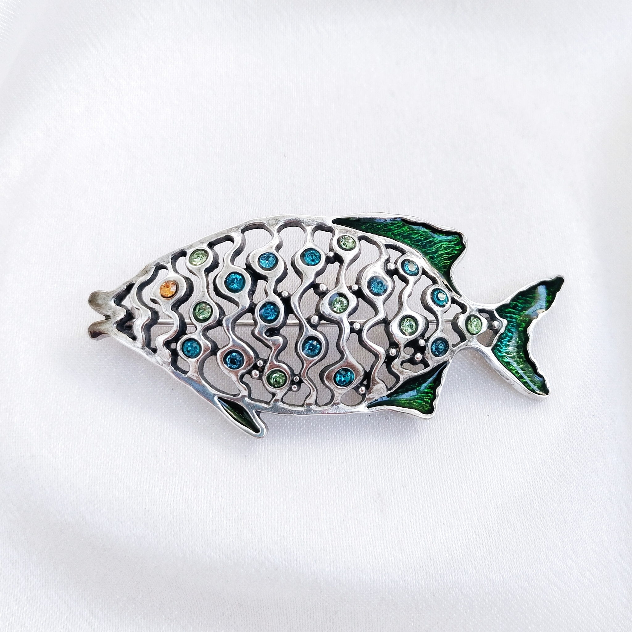 Брошь Групер