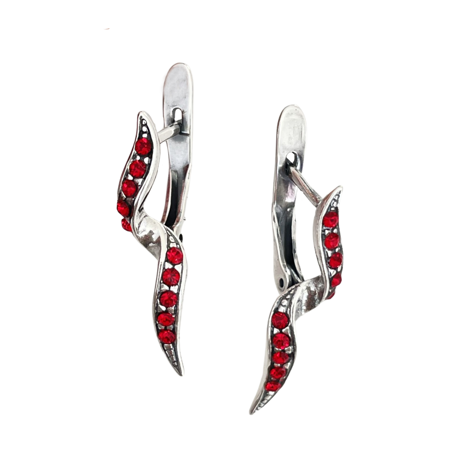 Серьги Бланманже