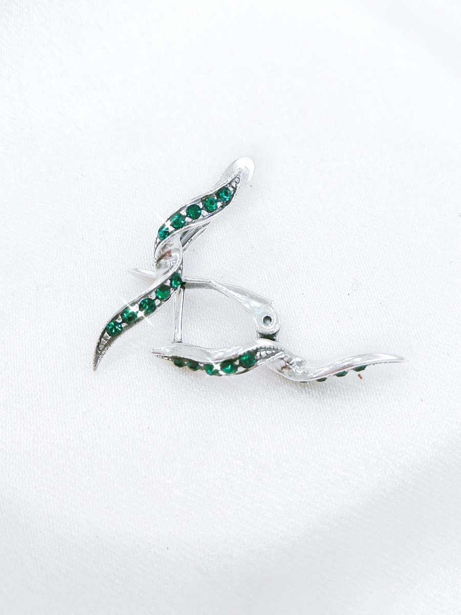 Серьги Бланманже