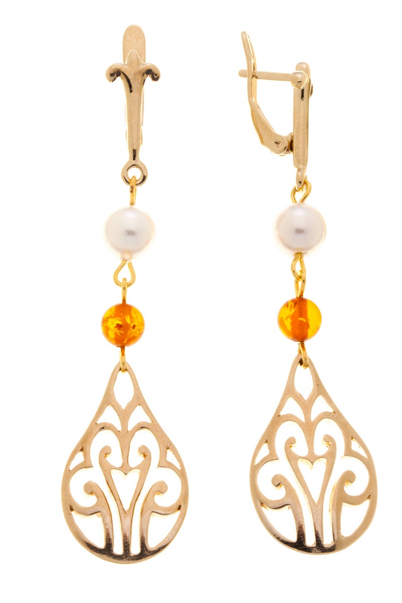 Серьги Жиразель