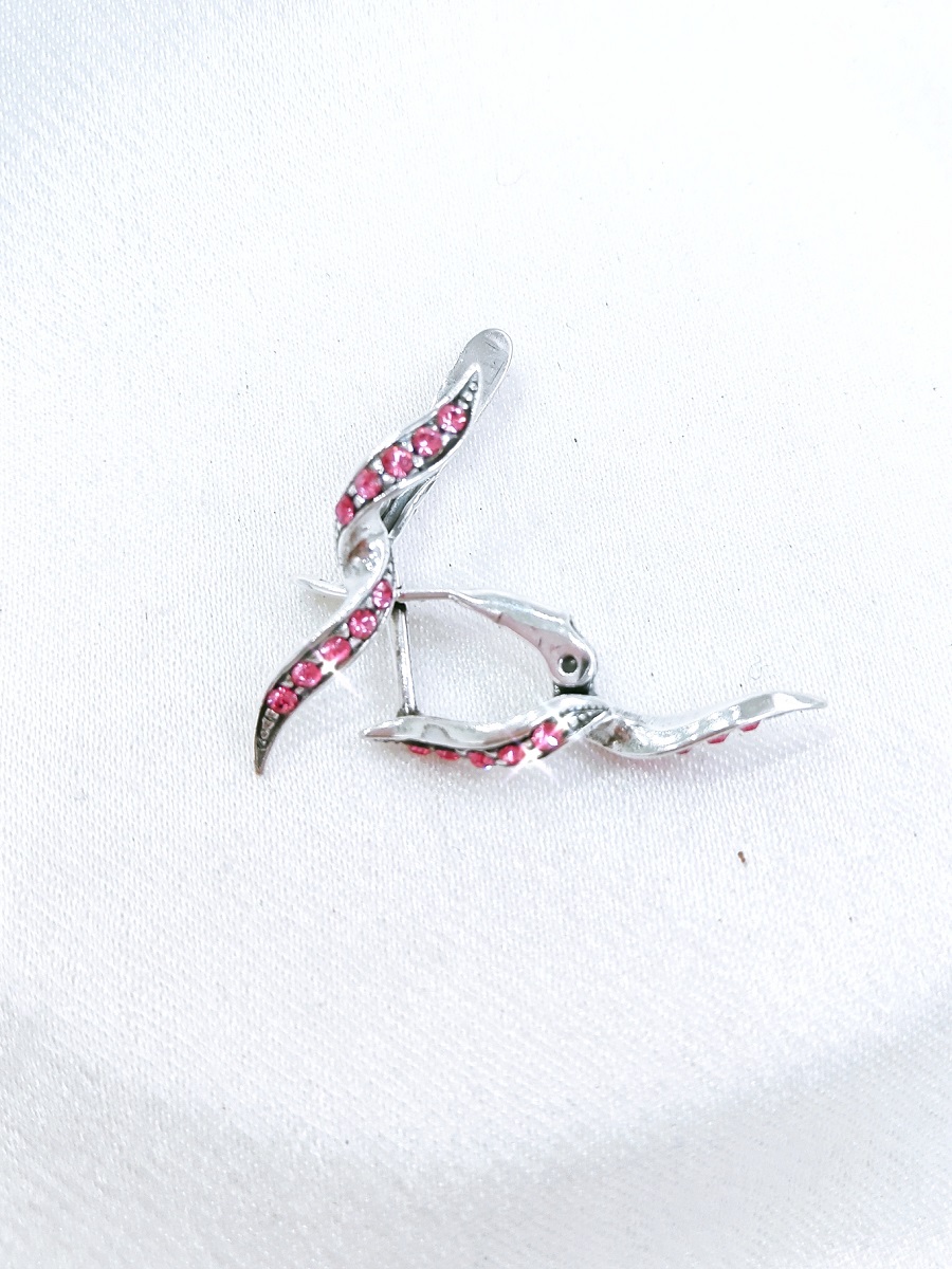 Серьги Бланманже