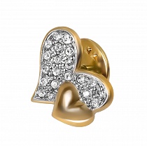 Брошь Взаимность